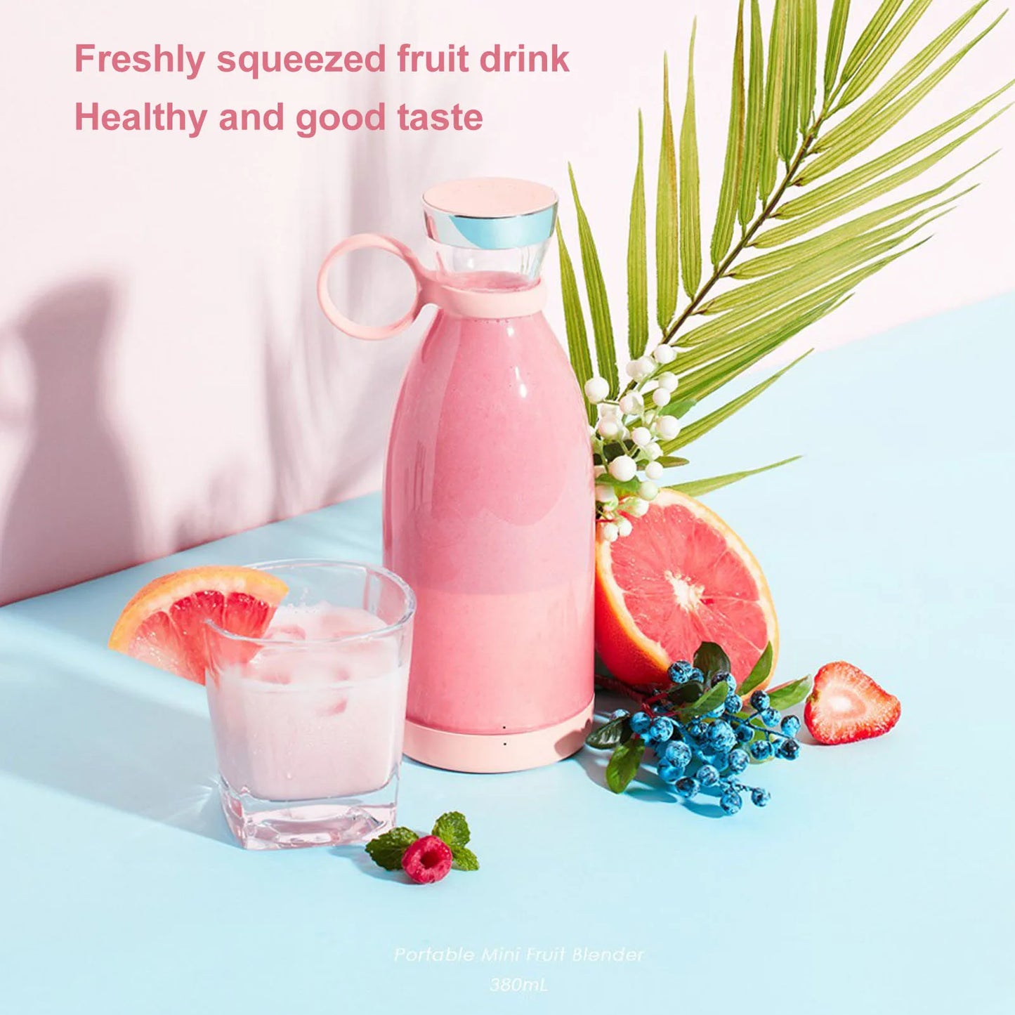 Battery Powered USB Blender Blender Electric Battery Powered USB Blender Portable Juicer for Outdoor Travel Portable Juicer