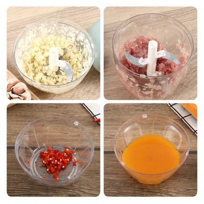 Versatile Manual Food Chopper: Effortless Chopping for Every Kitchen