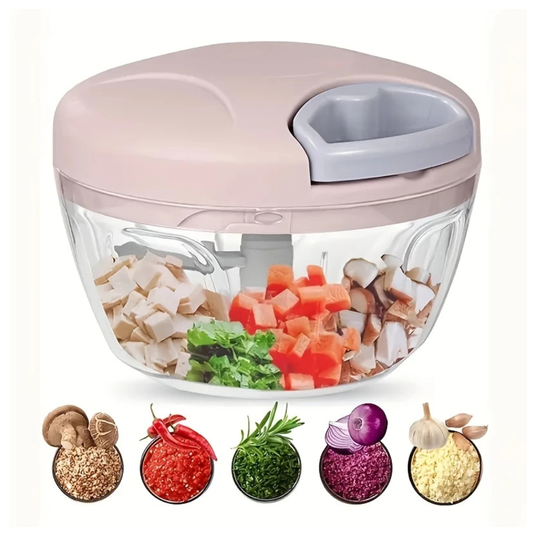 Versatile Manual Food Chopper: Effortless Chopping for Every Kitchen