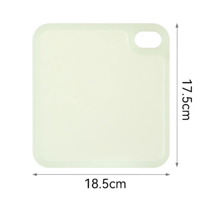Double-Sided Antimicrobial Cutting Board – Mold-Proof Kitchen Chopping Board for Baby Food, Fruits & Meat, Thin & Durable Design
