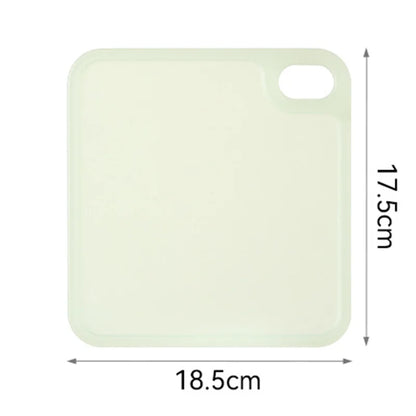 Double-Sided Antimicrobial Cutting Board – Mold-Proof Kitchen Chopping Board for Baby Food, Fruits & Meat, Thin & Durable Design