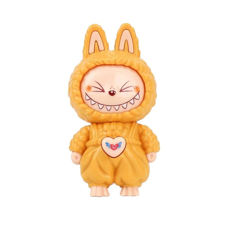 "NEW Labubu Face Changing Doll Keychain – Pop Mart Cartoon Stress Relief Toy | Kawaii Pendant Bag Charm | Cute Gift for Kids & Collectors"