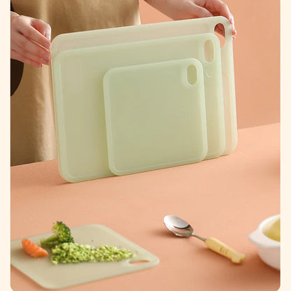 Double-Sided Antimicrobial Cutting Board – Mold-Proof Kitchen Chopping Board for Baby Food, Fruits & Meat, Thin & Durable Design