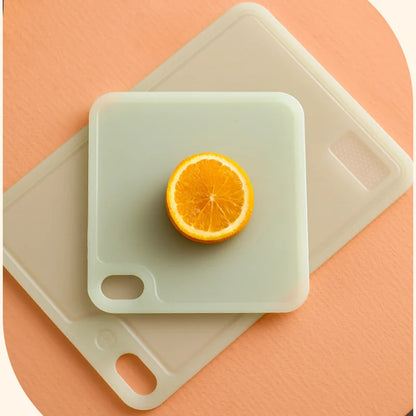 Double-Sided Antimicrobial Cutting Board – Mold-Proof Kitchen Chopping Board for Baby Food, Fruits & Meat, Thin & Durable Design