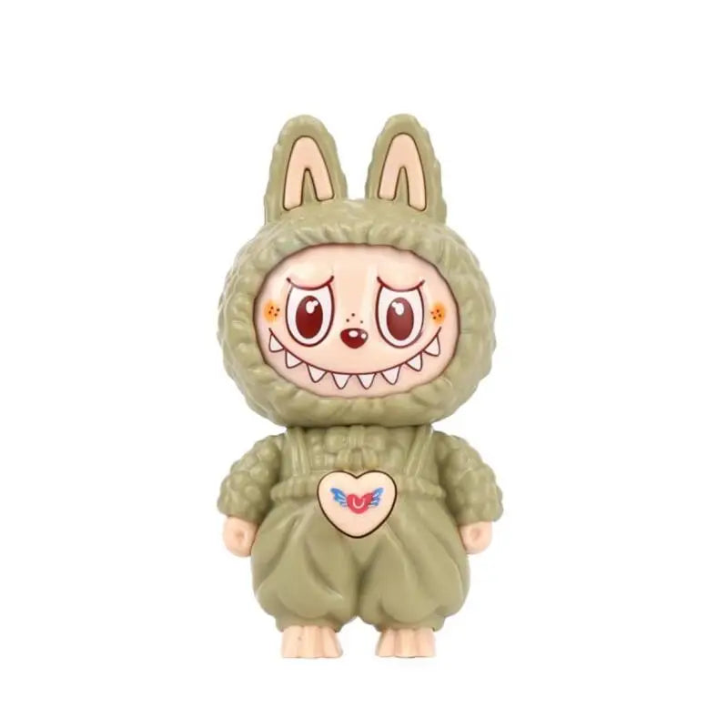 "NEW Labubu Face Changing Doll Keychain – Pop Mart Cartoon Stress Relief Toy | Kawaii Pendant Bag Charm | Cute Gift for Kids & Collectors"