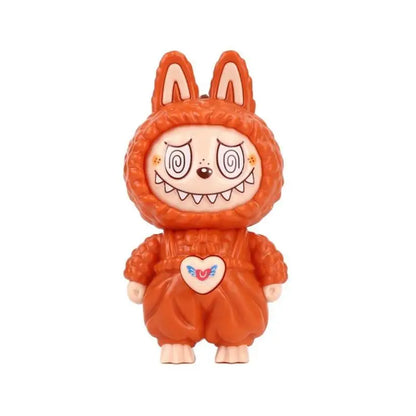 "NEW Labubu Face Changing Doll Keychain – Pop Mart Cartoon Stress Relief Toy | Kawaii Pendant Bag Charm | Cute Gift for Kids & Collectors"